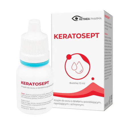 Keratosept krople do oczu 10ml