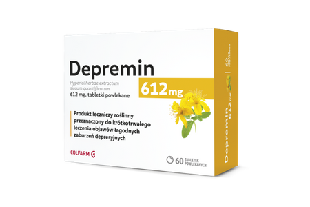 Depremin 612mg, 60 tabletek powlekanych DATA WAŻNOŚCI 01.2025r.