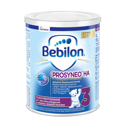 Bebilon Prosyneo HA 3, mleko modyfikowane po 1. roku, 400 g