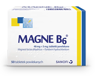 MAGNE-B6 (48 mg + 5 mg) x 50 tabletek powlekanych
