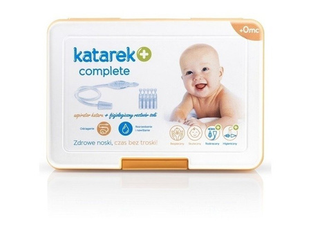 Aspirator KATAREK PLUS COMPLETE Aspirator kataru +  fizjologiczny roztwór soli x 1 sztuka