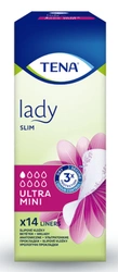 TENA LADY SLIM ULTRA MINI wkładki x 14 sztuk