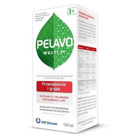 Pelavo Multi 3+ przeziębienie/grypa 120ml