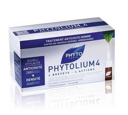 PHYTO PHYTOLIUM 4 Ampułki przeciw wypadaniu włosów 12 x 3,5 ml