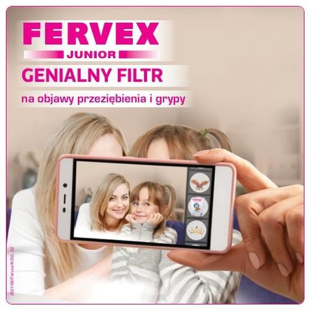 FERVEX JUNIOR granulat x 8 saszetek