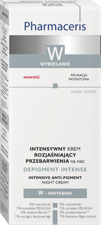 Pharmaceris W Intensywny kerm rozjaśniający przebarwienia na noc, 50ml