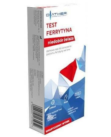 DIATHER TEST FERRYTYNA test kasetkowy x 1 sztuka