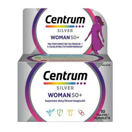 Centrum Silver Woman 50+ tabletki, 30 sztuk