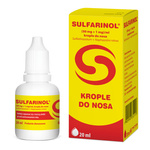 Sulfarinol (50 mg + 1 mg)/ml, krople do nosa, 20ml
