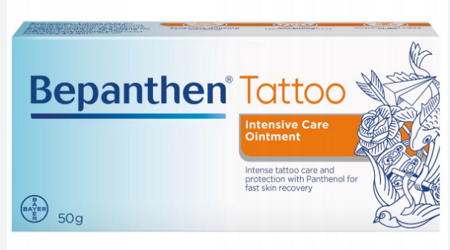 Bepanthen Tattoo Maść - intensywna pielęgnacja i ochrona skóry z tatuażem, 50g