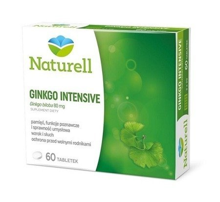NATURELL Ginko Intensive x 60 tabletek