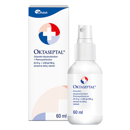 Oktaseptal – aerozol z oktenidyną do dezynfekcji i odkażania ran, 60ml