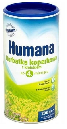 HUMANA Herbatka koperkowa z kminkiem 200g