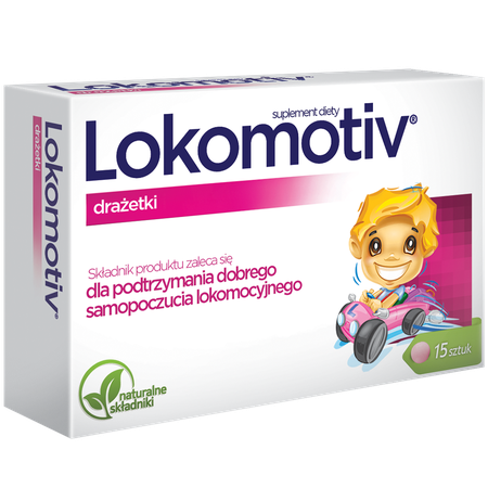 LOKOMOTIV x 15 drażetek