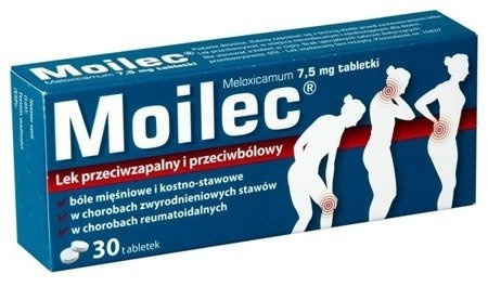 MOILEC 7,5 mg x 30 tabletek 