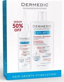 DERMEDIC Capilarte Zestaw szampon 300ml + serum 150ml