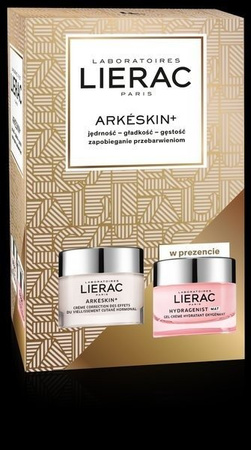 LIERAC ARKESKIN+ Krem na objawy starzenia hormonalnego 50ml + HYDRAGENIST Krem-żel 50ml