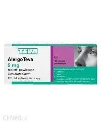 Alergo Teva 5mg x 10 tabletek powlekanych