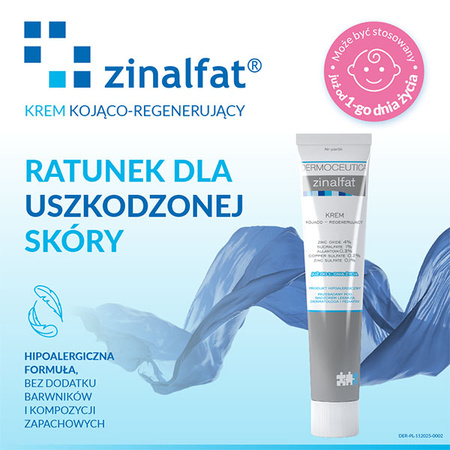 Zinalfat krem kojąco-regenerujący, 50ml