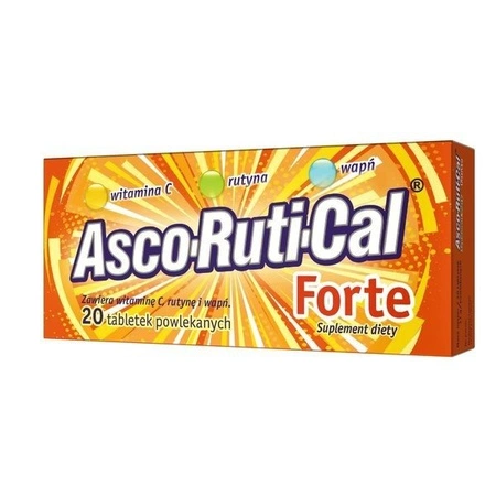 ASCORUTICAL FORTE x 20 tabletek