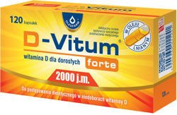 D-VITUM FORTE 2000 j.m. x 120 kapsułek