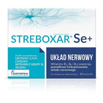 Streboxar Se+ kapsułki wspomagające układ nerwowy, 30 sztuk