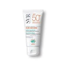 SVR SUN SECURE MINERAL Mineralny Krem Barwiący z SPF50+ skóra normalna i mieszana 60 g