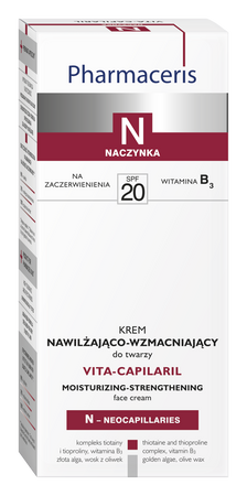 PHARMACERIS N VITA-CAPILARIL krem nawilżająco-wzmacniający 50m