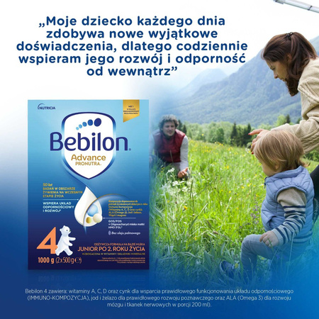 Bebilon 4 Advance Pronutra Junior 1000g