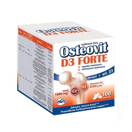 Osteovit D3 FORTE  100 tabl.