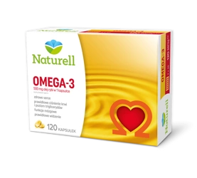 NATURELL Omega-3 x 120 kapsułek