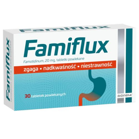 Famiflux 20 mg tabletki powlekane, 30 sztuk