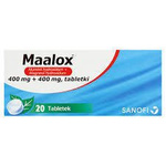Maalox (400 mg + 400 mg) x 20 tabletek do ssania