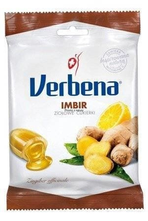 VERBENA Cukierki Imbir 60 g