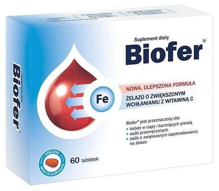 BIOFER x 60 tabletek