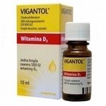 VIGANTOL 500 j.m. krople doustne 10ml