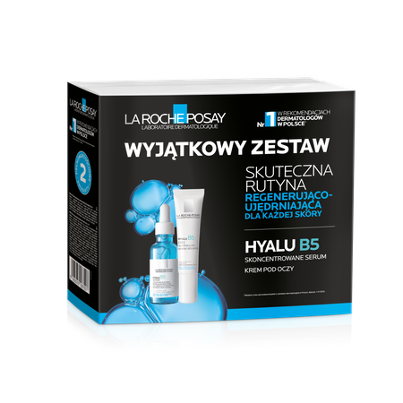 La Roche-Posay Hyalu B5 Zestaw Serum 30ml + krem pod oczy 15ml