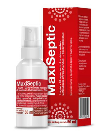 MaxiSeptic Aerosol na skórę 50ml