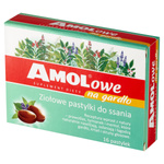 AMOLOWE NA GARDŁO x 16 pastylek do ssania