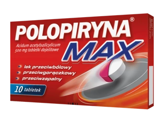 POLOPIRYNA MAX x 10 tabletek dojelitowych