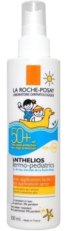LA ROCHE-POSAY ANTHELIOS DERMO-PEDIATRICS Spray dla dzieci SPF 50+, 200ml