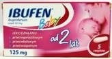 Ibufen Baby 125 mg x 5 czopków