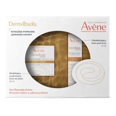 AVENE DermAbsolu Zestaw Krem na dzień 40 ml + Odmładzający krem pod oczy 15 ml