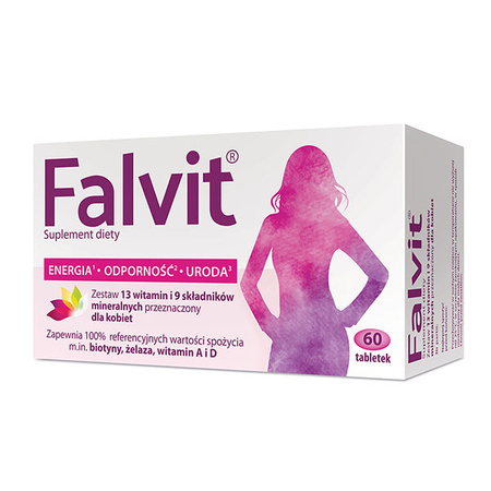 Falvit®, witaminy dla kobiet, 60 tabl.