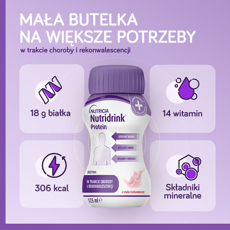 Nutridrink Protein o smaku mokka 4x125 ml