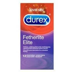 DUREX FETHERLITE ELITE prezerwatywy x 12 sztuk