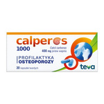 CALPEROS 1000, 400 mg x 30 kapsułek twardych