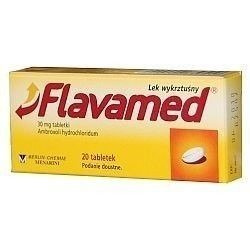 FLAVAMED 30 mg x 20 tabletek DATA WAŻNOŚCI 03.2025r.