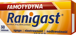 Famotydyna Ranigast 20 mg x 30 tabletek