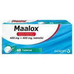 Maalox (400 mg + 400 mg) x 40 tabletek do ssania